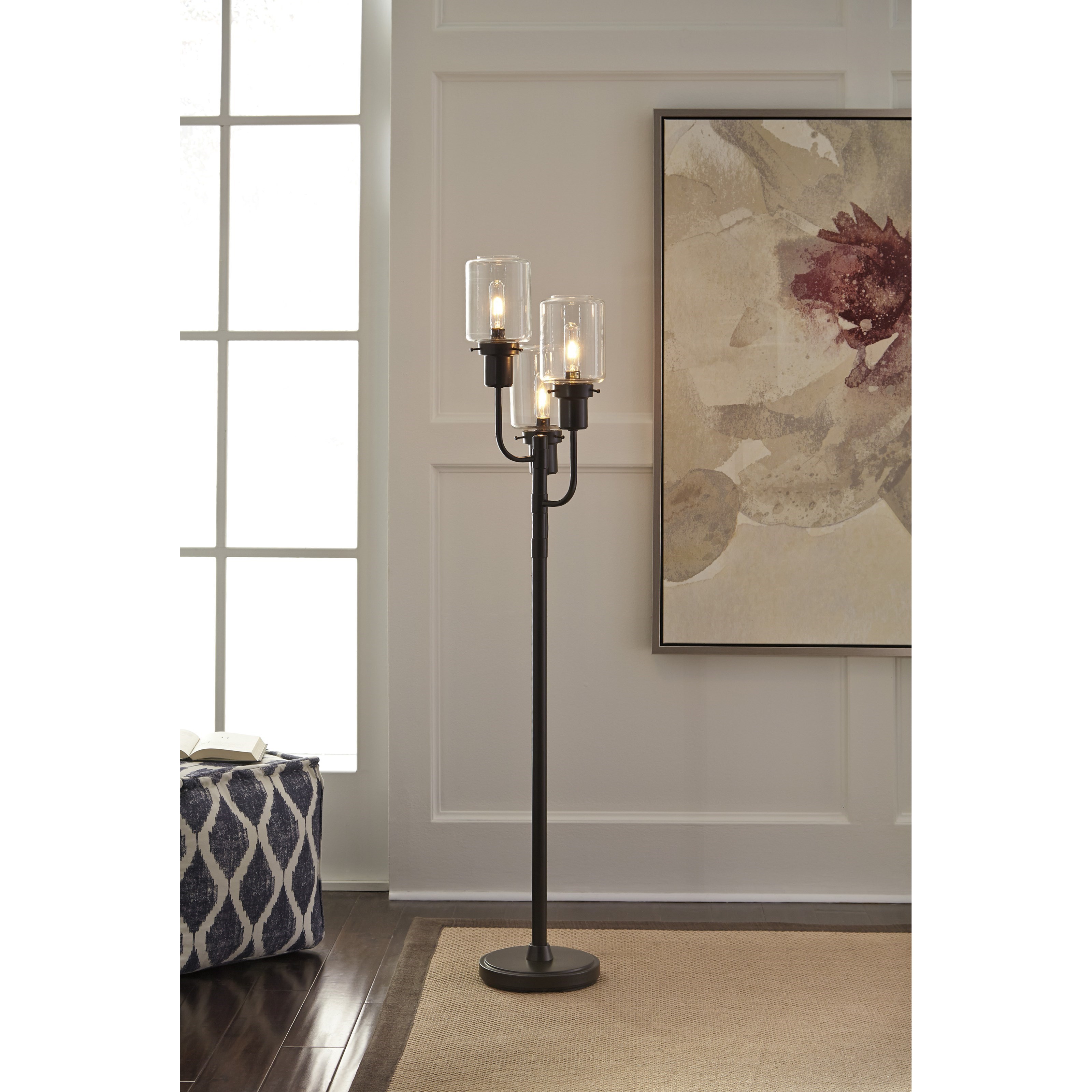 Signature Design by Ashley Lamps Contemporary L207171 Jaak Bronze